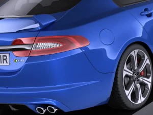 Jaguar XFR-S 2016 vray 3D Model