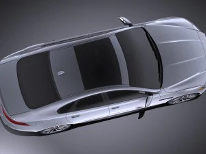 Jaguar XFS 2016 vray 3D Model