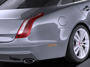 Jaguar XJ 2017 vray 3D Модель