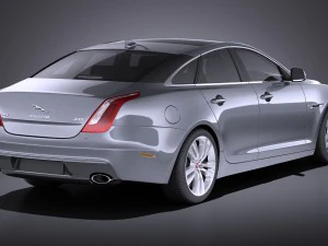 Jaguar XJ 2017 vray 3D Model