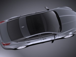 Jaguar XJ 2017 vray 3D Модель