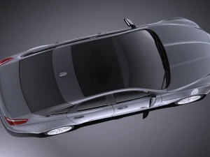 Jaguar XJ 2017 vray 3D Model
