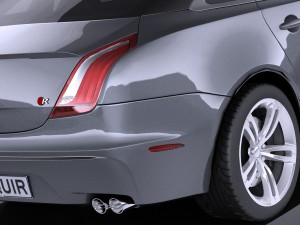 Jaguar XJR 2015 vray Modelo 3D