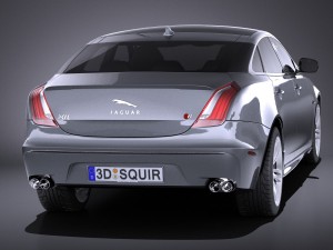 Jaguar XJR 2015 vray Modelo 3D