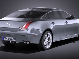 Jaguar XJR 2015 vray Modelo 3D
