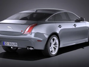 Jaguar XJR 2015 vray 3D Model