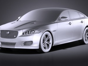 Jaguar XJR 2015 vray Modelo 3D