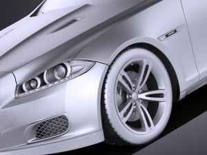 Jaguar XJR 2015 vray Modelo 3D