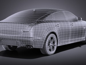 Jaguar XJR 2015 vray Modelo 3D