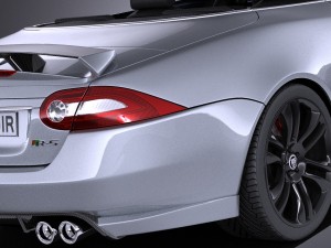 Jaguar XKR-S Convertible 2014 vray 3Dモデル