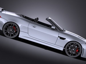 Jaguar XKR-S Convertible 2014 vray 3Dモデル