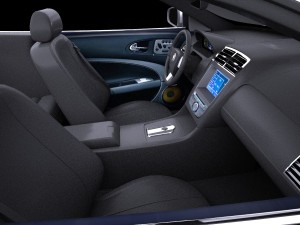 Jaguar XKR-S Convertible 2014 vray 3Dモデル