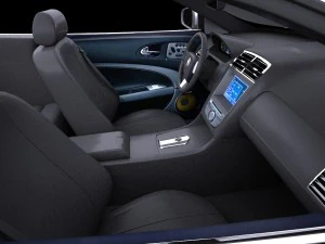 Jaguar XKR-S Convertible 2014 vray 3D Model