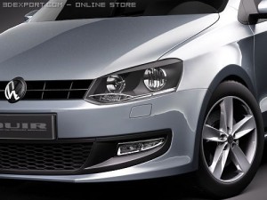 Volkswagen Polo 2010 Modelo 3D