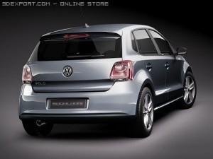 Volkswagen Polo 2010 Modelo 3D