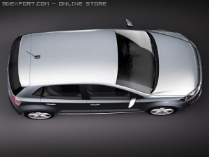 Volkswagen Polo 2010 Modelo 3D