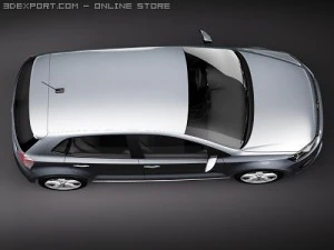 Volkswagen Golf 2010 Modelo 3D