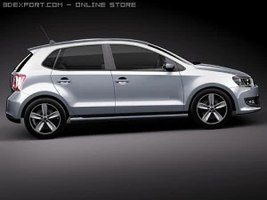 Volkswagen Golf 2010 Modelo 3D