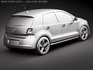 Volkswagen Golf 2010 Modelo 3D