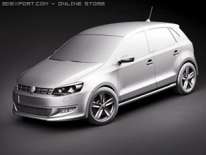 Volkswagen Golf 2010 Modelo 3D