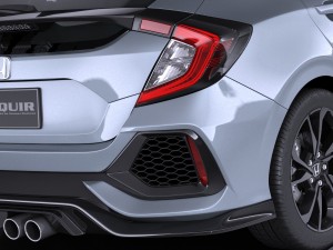 Honda Civic Hatchback 2017 Model 3D