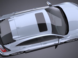 Honda Civic Hatchback 2017 Model 3D
