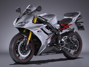 Triumph Daytona 675 2016 3Dモデル