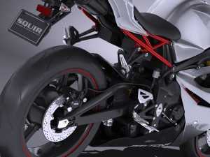 Triumph Daytona 675 2016 Modelo 3D