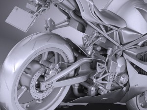 Triumph Daytona 675 2016 Modelo 3D