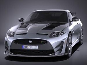 Jaguar XKR-S GT 2015 vray 3D मॉडल