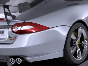Jaguar XKR-S GT 2015 vray 3D मॉडल