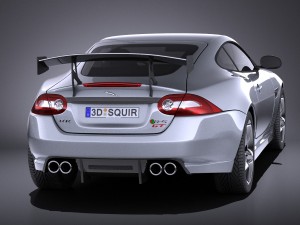 Jaguar XKR-S GT 2015 vray 3D मॉडल
