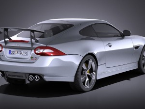 Jaguar XKR-S GT 2015 vray 3D मॉडल