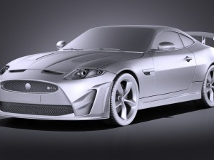 Jaguar XKR-S GT 2015 vray 3D मॉडल