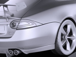 Jaguar XKR-S GT 2015 vray 3D मॉडल