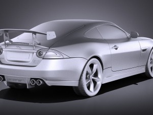 Jaguar XKR-S GT 2015 vray 3D मॉडल