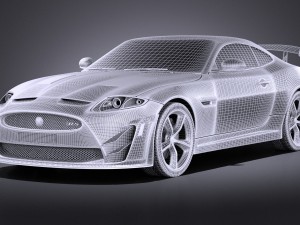 Jaguar XKR-S GT 2015 vray 3D मॉडल