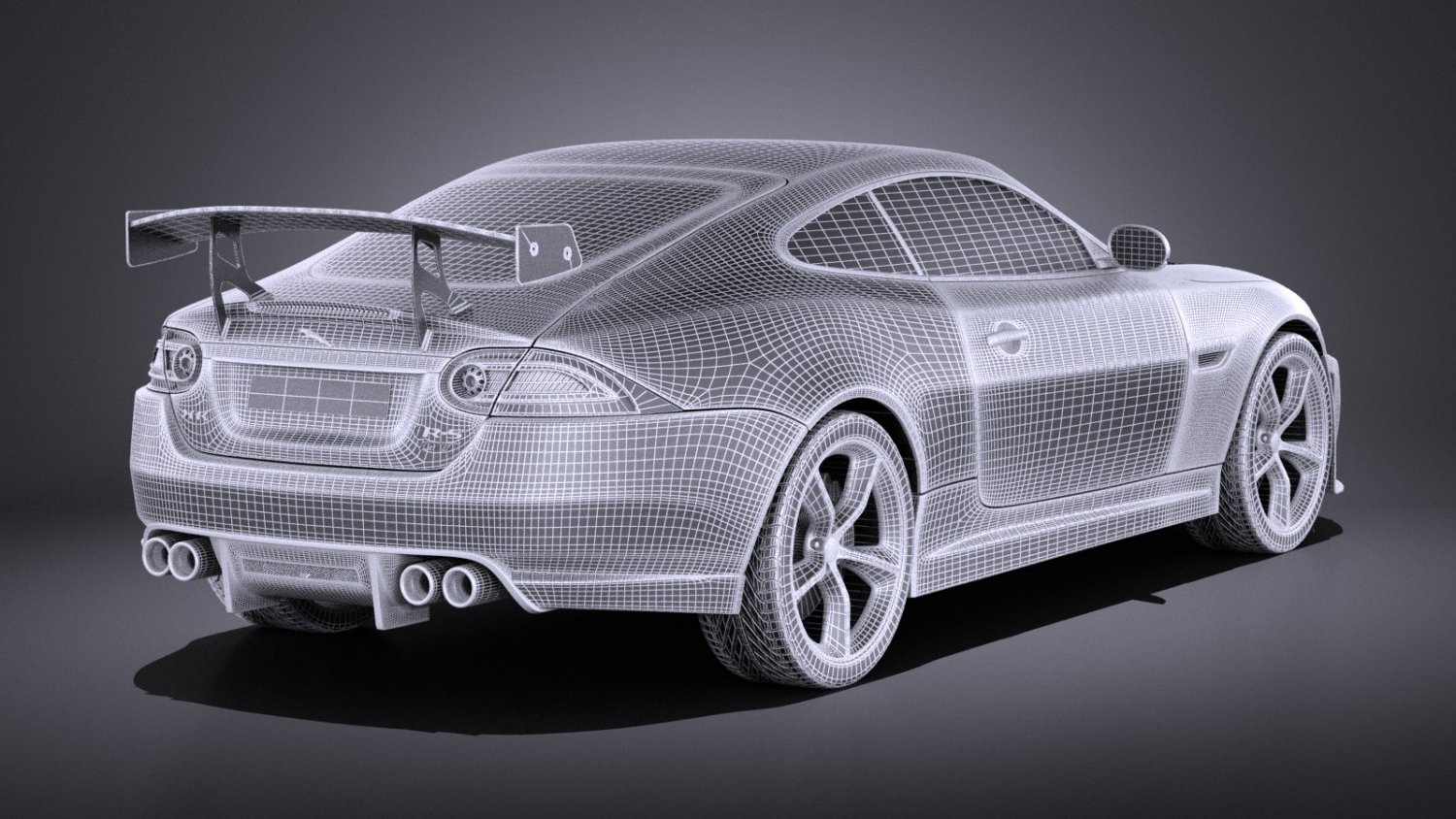 Jaguar XKR-S GT 2015 VRAY 3D Model in Sport Cars 3DExport