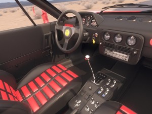 Ferrari 288 GTO 1984-1987 desert studio 3D 模型