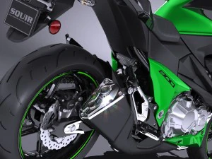 Kawasaki Z800 2017 3D Model