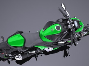 Kawasaki Z 800 2017 3D 模型