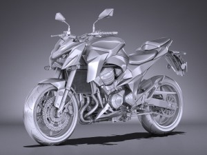 Kawasaki Z 800 2017 3D 模型
