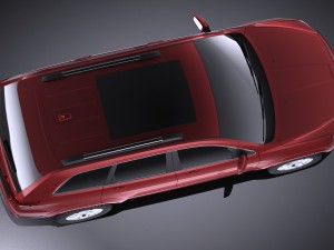 Jeep Grand Cherokee 2016 vray Model 3D