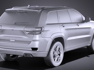 Jeep Grand Cherokee 2016 vray Model 3D
