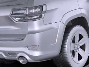 Jeep Grand Cherokee SRT 2016 vray Modelo 3D