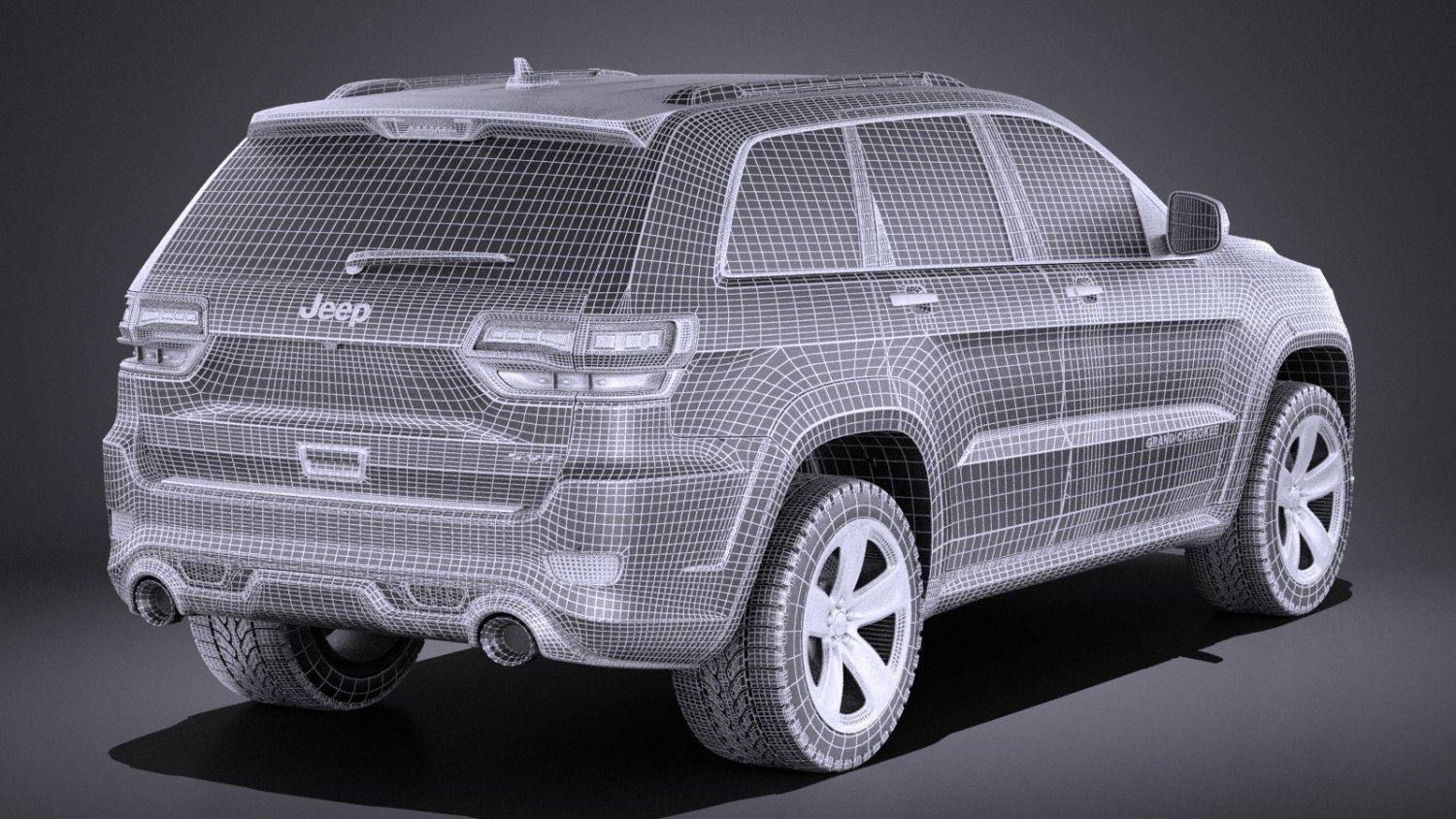 Jeep Grand Cherokee Srt 2016 Vray 3D Модель In Внедорожник 3DExport