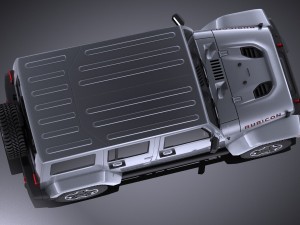 Jeep Wrangler Rubicon 2016 vray Modello 3D
