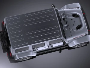 Jeep Wrangler Rubicon 2016 vray 3D Model