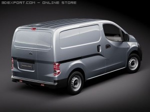 Nissan NV200 2010 Modèle 3D