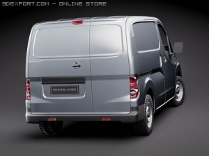 Nissan NV200 2010 Modèle 3D
